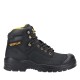 CAT Striver Bump Cap Safety Boots Steel TOe Caps Black 