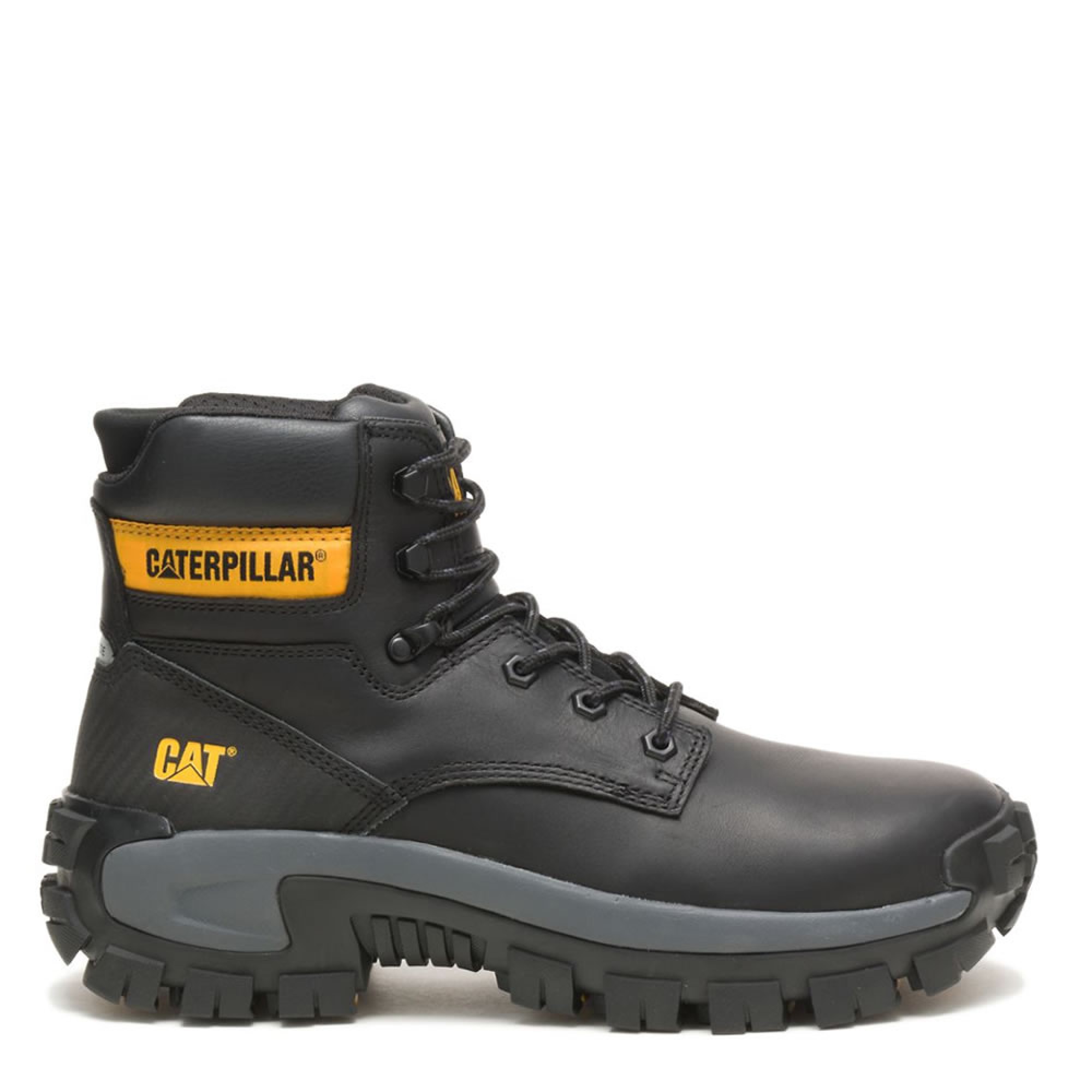 CAT Invader Hi Black Safety Boots