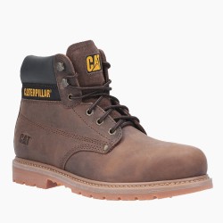 CAT Powerplant SB Safety Boots Brown