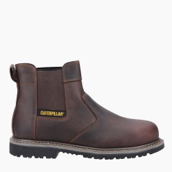 CAT Powerplant Dealer Safety Boot SB Brown
