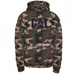 CAT Trademark Hooded Sweatshirt Camo