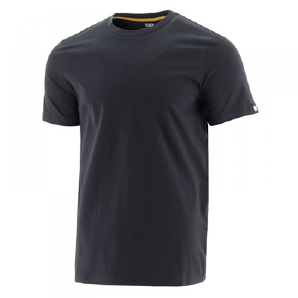 CAT Essentials Short Sleeve T-Shirt Black 