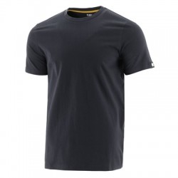 CAT Essentials Short Sleeve T-Shirt Black 