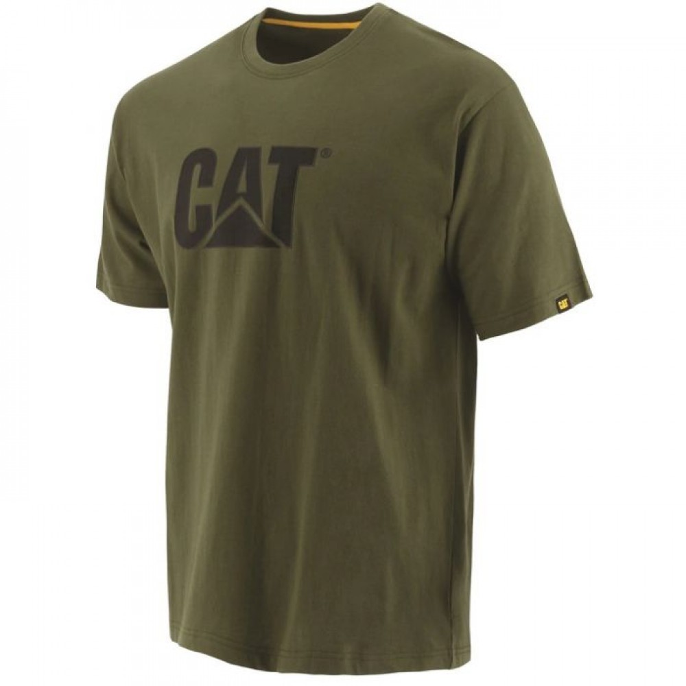 CAT Trademark Logo T-Shirt Chive