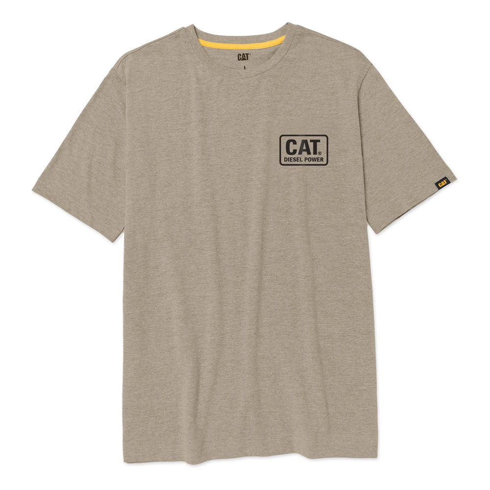 CAT Trademark Graphic T-Shirt Hummus
