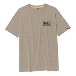 CAT Trademark Graphic T-Shirt Hummus