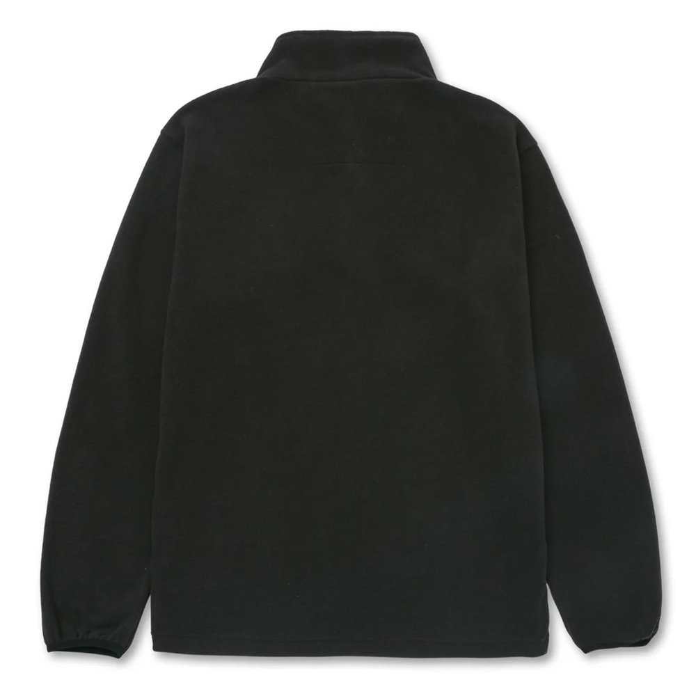 CAT Microfleece Black / Yellow Quarter Zip