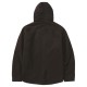 CAT Hooded Sherpa Black Lined Jacket