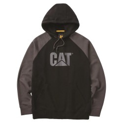 CAT 1050024 Raglan Black / Magnet Hoodie