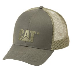 CAT 1120062 Olive Raised Logo Cap  