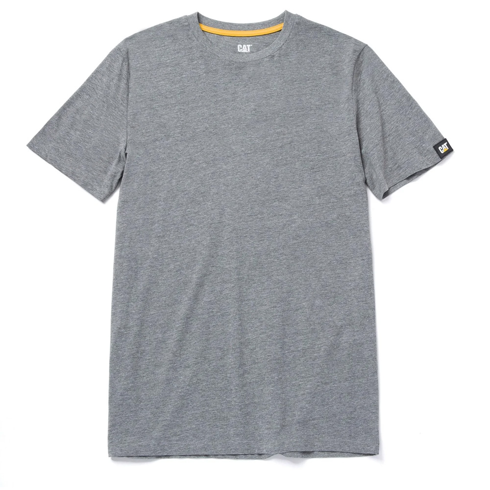 CAT Essentials 1510590 Short Sleeve T-Shirt Heather Grey
