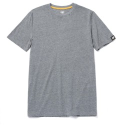 CAT Essentials 1510590 Short Sleeve T-Shirt Heather Grey