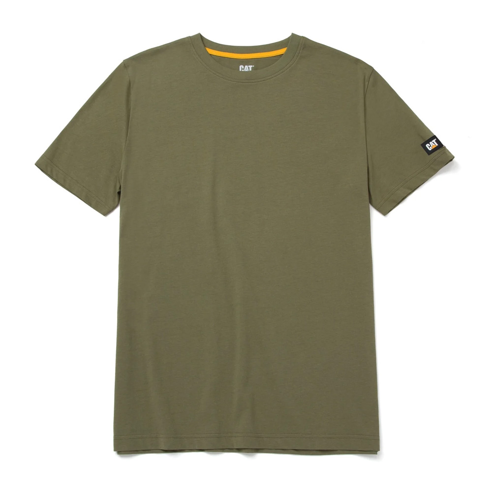 CAT Essentials 1510590 Short Sleeve T-Shirt Marsh
