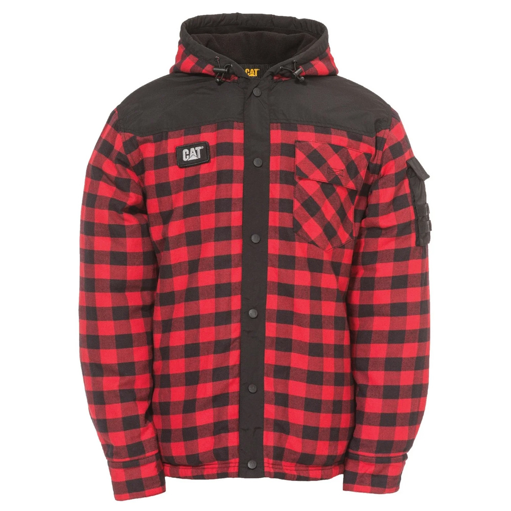 CAT Sequoia Red Fleece Lined Jacket