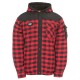 CAT Sequoia Red Fleece Lined Jacket