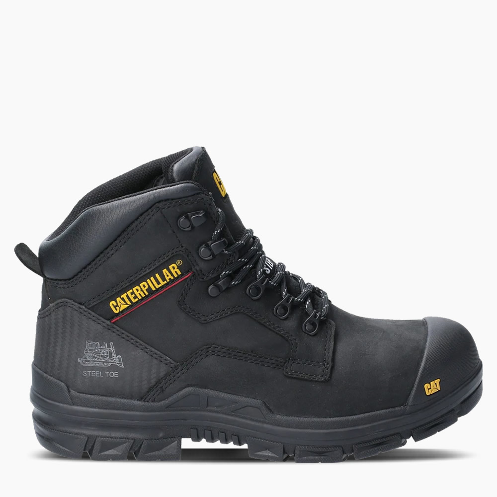 CAT Bearing S3 Black Safety Boots