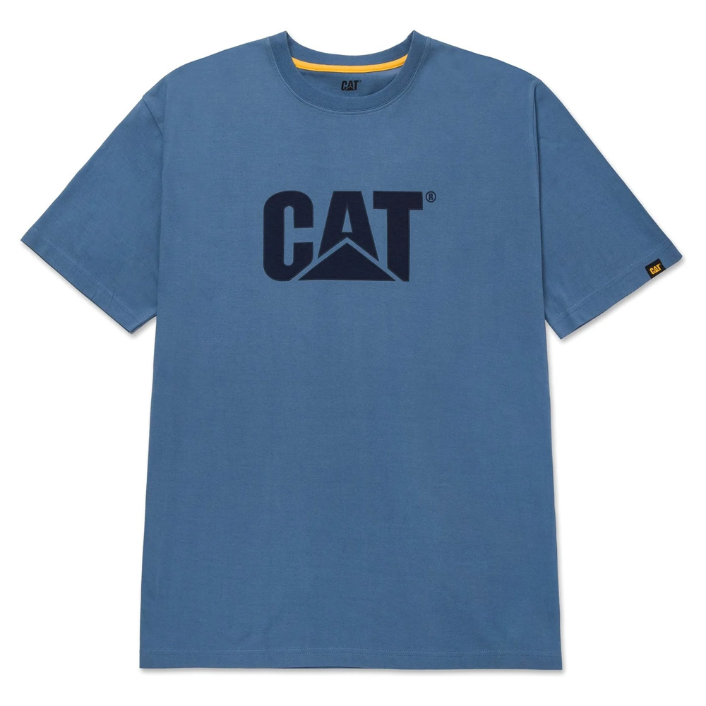 CAT Trademark Coronet Blue Logo T-Shirt