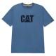 CAT Trademark Coronet Blue Logo T-Shirt