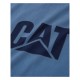 CAT Trademark Coronet Blue Logo T-Shirt