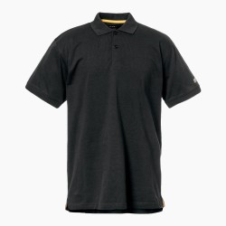 CAT Black Classic Polo Shirt