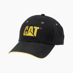 CAT Black Trademark Microsuede Cap