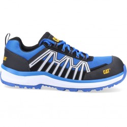 CAT Charge S3 Black/Blue Safety Trainers