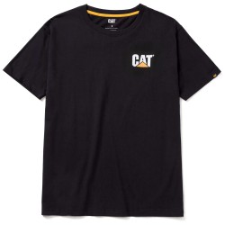 CAT Trademark Logo Black T-Shirt